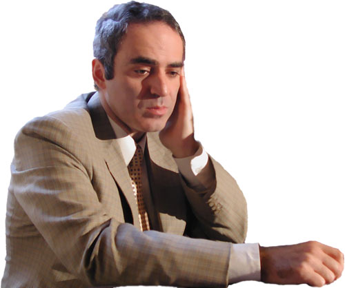 With engine help in Kasparov's footsteps